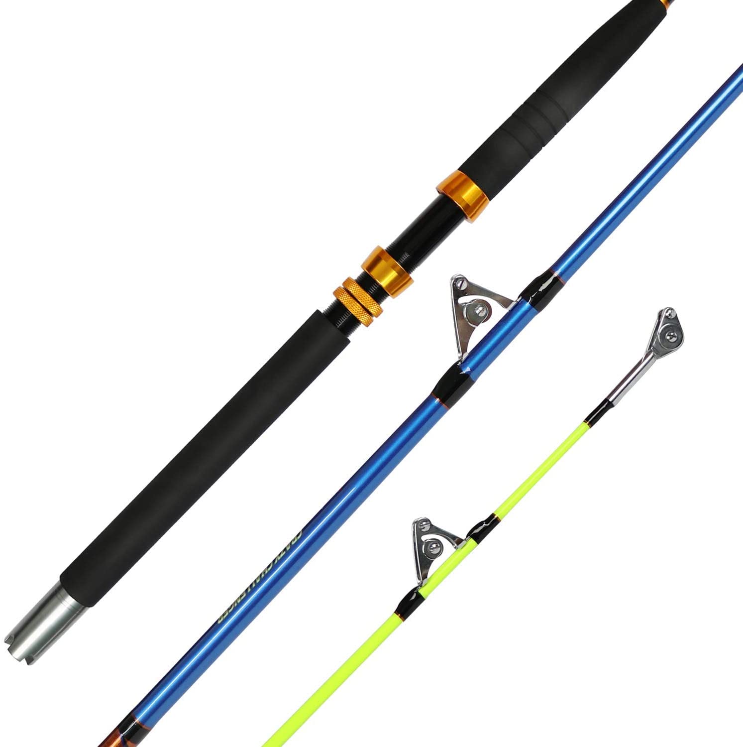 Heavy 2-Piece 6' Conventional/Casting Fishing Rod